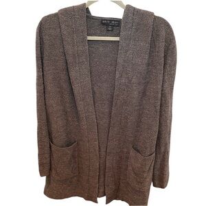 Barefoot Dreams Cozy Chic Lite Hooded Cardigan